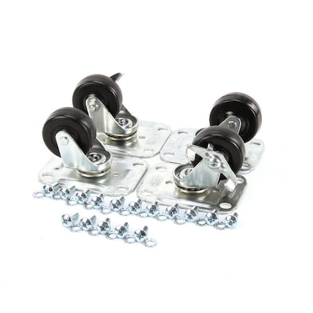 Glastender 2-1/2 H Set Of Four Caster C-4X2